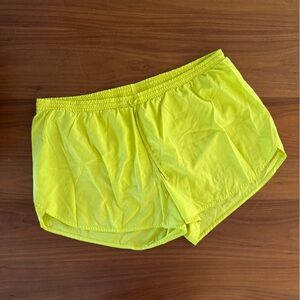 Old Navy Women's Bright Yellow Athletic Shorts